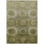 3' X 5' Gold And Beige Medallion Washable Indoor Outdoor Area Rug