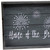 16" Dark Blue And White Home Of The Brave Serving Tray With Handles