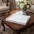 16" White And Silver Joy Christmas Serving Tray With Handles