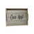 16" Gray And Black Our Nest Serving Tray With Handles