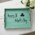 16" Green And Black Happy St. Patricks Day Serving Tray With Handles