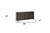 78" Black Distressed Solid Wood Carved Floral Sideboard with Four Doors