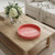 14" Red And White Tis The Season Round Serving Tray With Handles