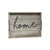 16" Gray And Black Home Serving Tray With Handles