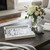 16" Gray And Black Home Sweet Home Serving Tray With Handles And LED Lights