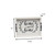 16" Gray And Black Home Sweet Home Serving Tray With Handles And LED Lights