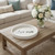 14" Gray And Black Love Wins Round Serving Tray With Handles