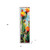 36" Green And Orange Cactus Solid Wood Porch Sign