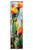 36" Green And Orange Cactus Solid Wood Porch Sign
