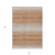 3' X 5' Copper And Beige Abstract Washable Indoor Outdoor Area Rug - Copper, Beige