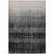 5' X 8' Black Ivory And Gray Ombre Washable Indoor Outdoor Area Rug