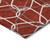 5' X 8' Red And Ivory Geometric Washable Indoor Outdoor Area Rug Modern Style - Red, Ivory Color