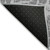 8' Runner Charcoal Abstract Washable Non Skid Indoor Outdoor Runner Rug