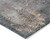 3' X 5' Gray And Beige Floral Washable Indoor Outdoor Area Rug