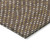 5' X 8' Brown Gold And Ivory Polka Dot Washable Indoor Outdoor Area Rug