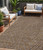 5' X 8' Brown Gold And Ivory Polka Dot Washable Indoor Outdoor Area Rug