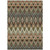 5' X 8' Taupe Olive Green And Beige Southwestern Washable Indoor Outdoor Area Rug