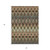 5' X 8' Taupe Olive Green And Beige Southwestern Washable Indoor Outdoor Area Rug