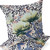 Set of Two 16" X 16" Blue and Green Butterfly Blown Seam Floral Indoor Outdoor Throw Pillow - 606114836025
