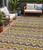 5' X 8' Gold Brown And Beige Moroccan Washable Indoor Outdoor Area Rug