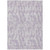 3' X 5' Lavender And Ivory Tribal Washable Indoor Outdoor Area Rug