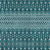 5' X 8' Teal Blue Aqua And Ivory Tribal Washable Indoor Outdoor Area Rug