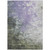 5' X 8' Lavender Olive Green And Silver Abstract Washable Indoor Outdoor Area Rug