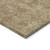 3' X 5' Rust And Beige Medallion Washable Indoor Outdoor Area Rug