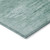 3' X 5' Aqua And Teal Blue Abstract Washable Indoor Outdoor Area Rug