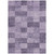 5' X 8' Purple And Lavender Geometric Washable Indoor Outdoor Area Rug - Purple, Lavender