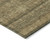 5' X 8' Brown Beige And Chocolate Striped Washable Indoor Outdoor Area Rug