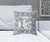 18" x 18" Beige Peacock Blown Seam Floral Indoor Outdoor Throw Pillow Decor
