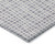 3' X 5' Lilac Purple And Ivory Striped Washable Indoor Outdoor Area Rug