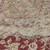3' X 5' Red Beige And Brown Oriental Washable Indoor Outdoor Area Rug