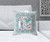 18" x 18" Off White Peacock Blown Seam Floral Indoor Outdoor Throw Pillow - 606114754312