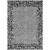 5' X 8' Gray Animal Print Washable Indoor Outdoor Area Rug