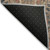 5' X 8' Khaki Terra Cotta And Black Damask Washable Indoor Outdoor Area Rug