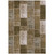 5' X 8' Brown And Ivory Patchwork Washable Indoor Outdoor Area Rug
