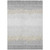 3' X 5' Silver Gray And Beige Striped Washable Indoor Outdoor Area Rug