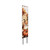 42" White And Brown Solid Wood Squirrels Garden Stake
