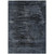 5' X 8' Charcoal And Gray Floral Washable Indoor Outdoor Area Rug