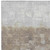 5' X 8' Taupe And Silver Abstract Washable Indoor Outdoor Area Rug - Taupe, Silver