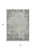 5' X 8' Gray And Ivory Abstract Washable Indoor Outdoor Area Rug Transitional Style - Gray, Ivory Color
