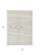 5' X 8' Ivory Beige And Taupe Faux Bois Washable Indoor Outdoor Area Rug