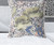 26" x 26" Blue and Yellow Butterfly Blown Seam Floral Indoor Outdoor Throw Pillow