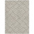 3' X 5' Taupe And Ivory Geometric Washable Indoor Outdoor Area Rug - 608219105464