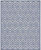 7' X 10' Blue Indoor Outdoor Area Rug