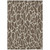 5' X 8' Brown And Beige Geometric Washable Indoor Outdoor Area Rug Transitional Style - Brown, Beige Color