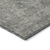 3' X 5' Brown and Black Oriental Washable Non Skid Indoor Outdoor Area Rug