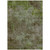 5' X 8' Brown Abstract Washable Indoor Outdoor Area Rug - Brown